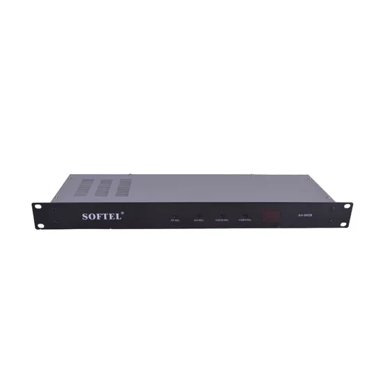 Hfc Network CATV RF Fixed Channel Analog Modulator with Combiner 