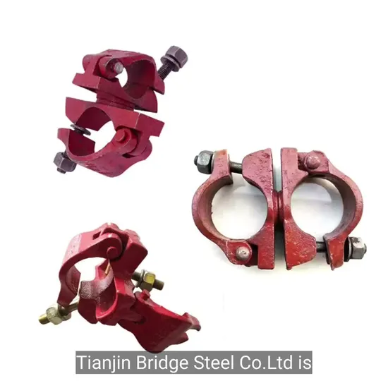 En 74 BS1139 Pressed Fixed Forged Swivel Pipe Scaffolding Coupler 