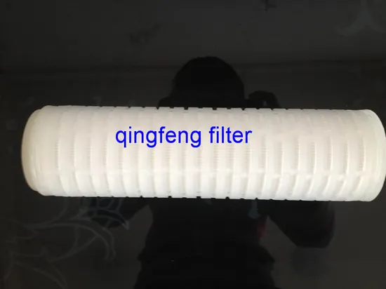 DOE 0.2 Micron PP Pleated Water Filter Cartridge for Pharmaceuticals and Chemicals 