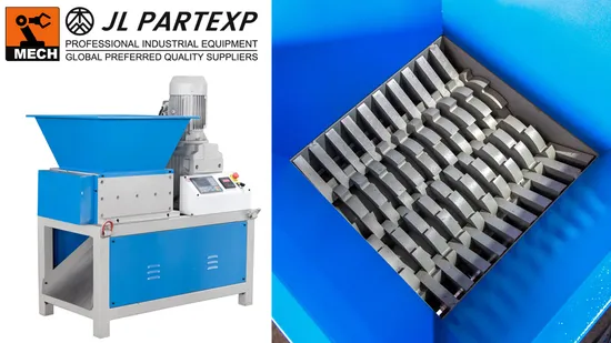 Single Shaft Kitchen Wire Cable/Electric Cat Cablespulverizer Crusher Lump Shredder Chipper 